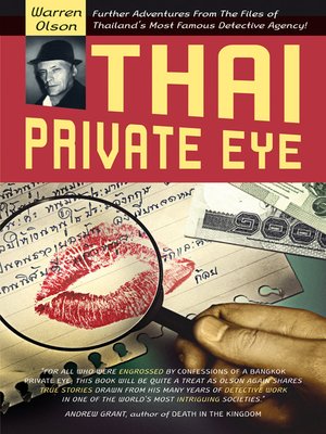 cover image of Thai Private Eye